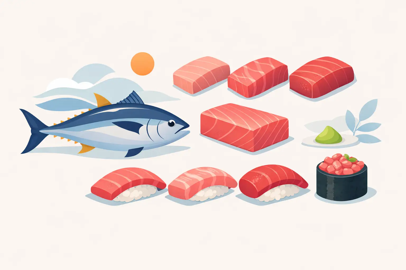 A Guide to Tuna Cuts for Better Sushi Orders