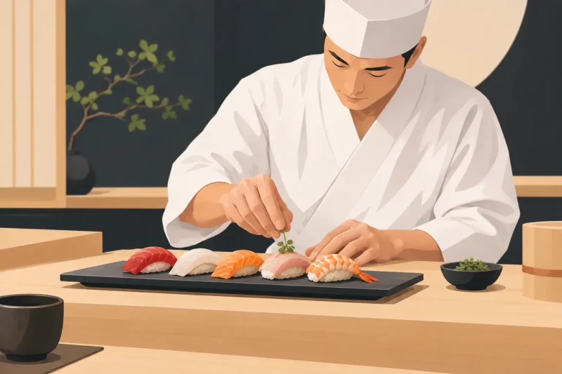 Chef Curated Nigiri Makes Omakase Personal