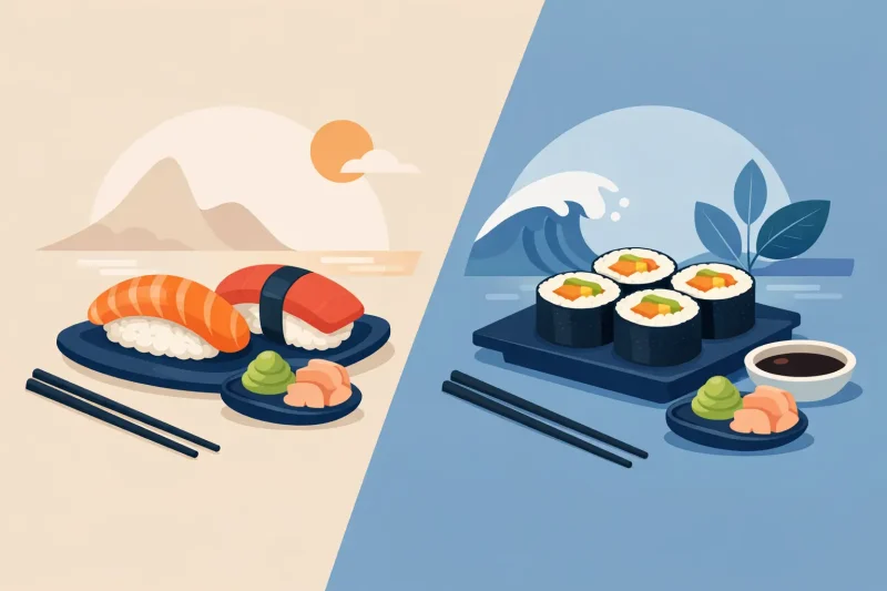 Nigiri Versus Sushi Rolls: What to Order