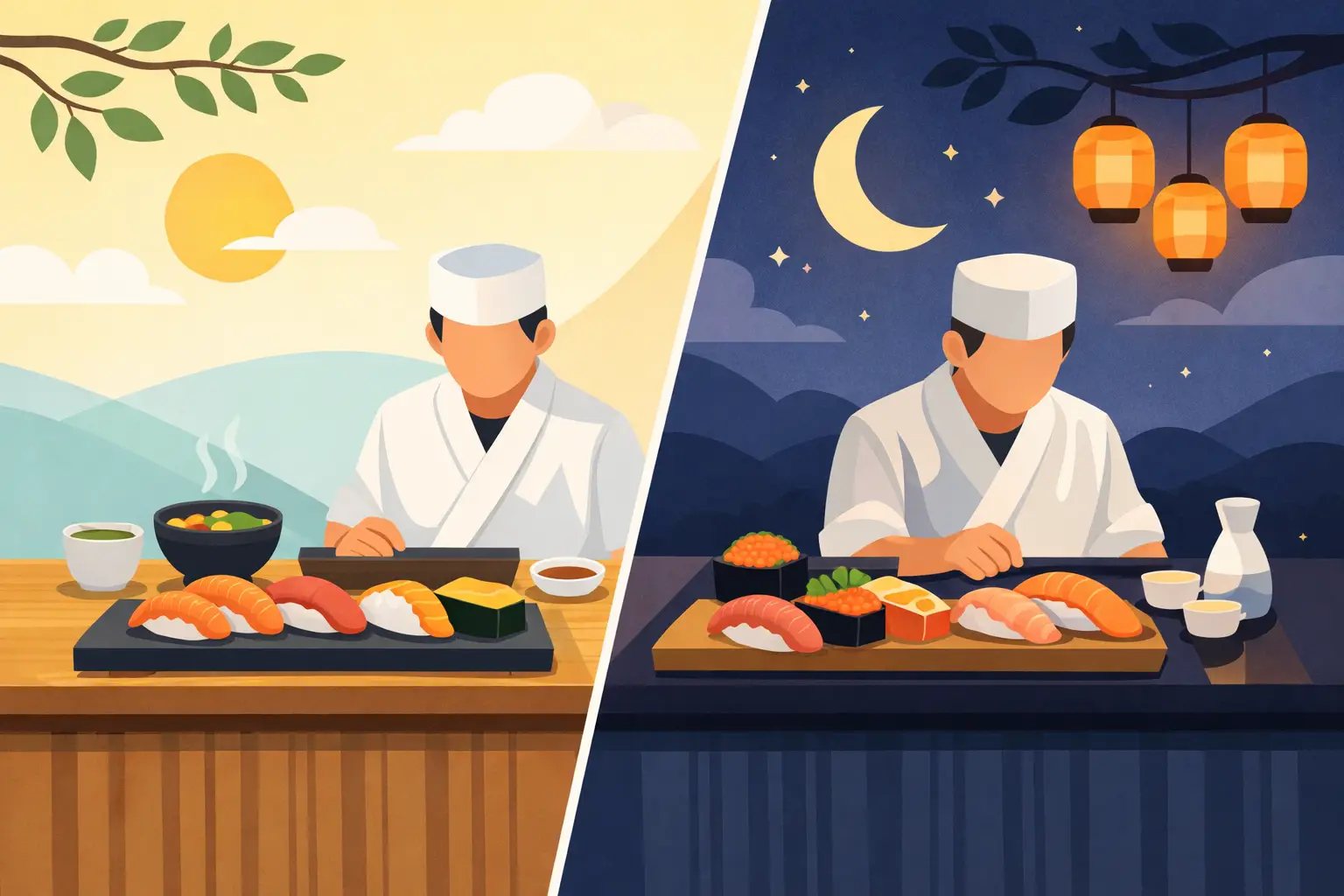 Omakase Lunch Versus Dinner: Which Is Right?
