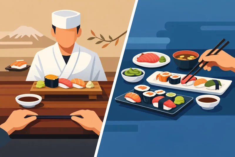 Omakase Versus A La Carte: Which Sushi Meal?