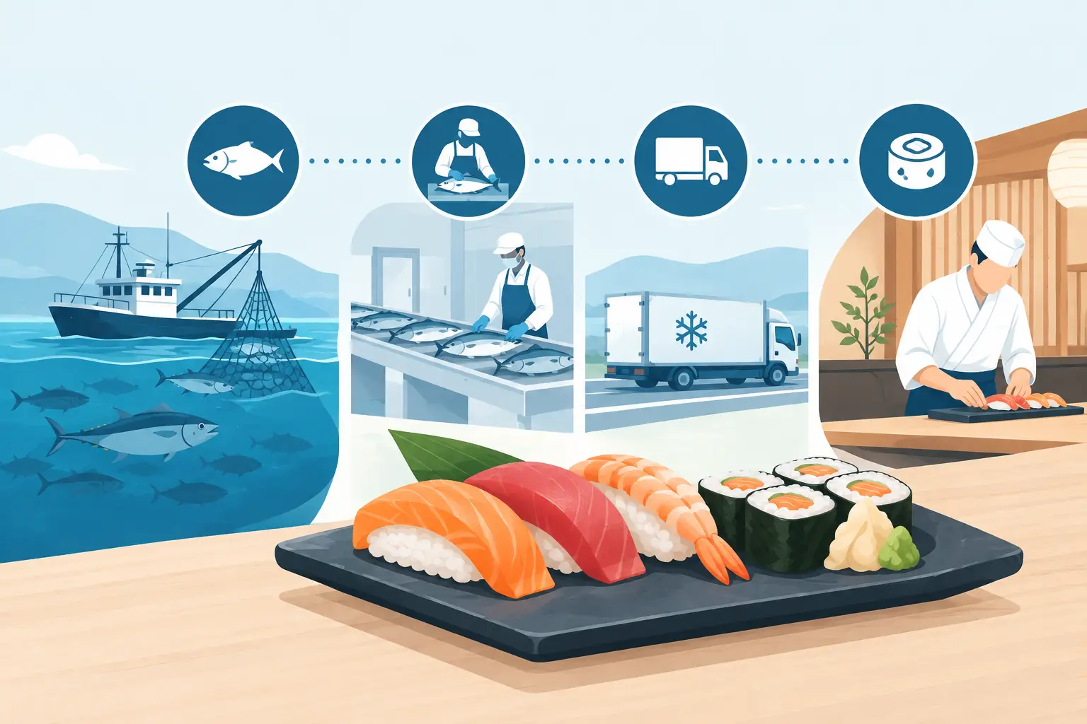 Seafood Traceability Examples That Matter at Sushi