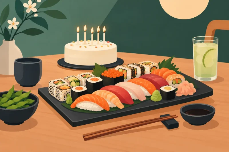 Sushi Birthday Dinner Ideas for a Great Night
