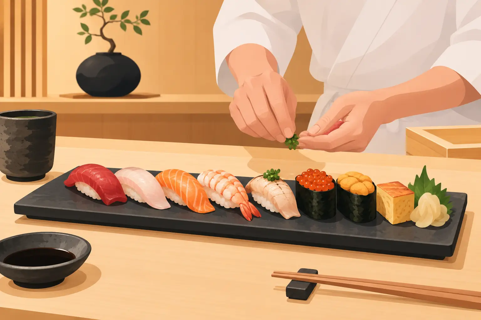 Sushi Recommendations for a Better Omakase Night
