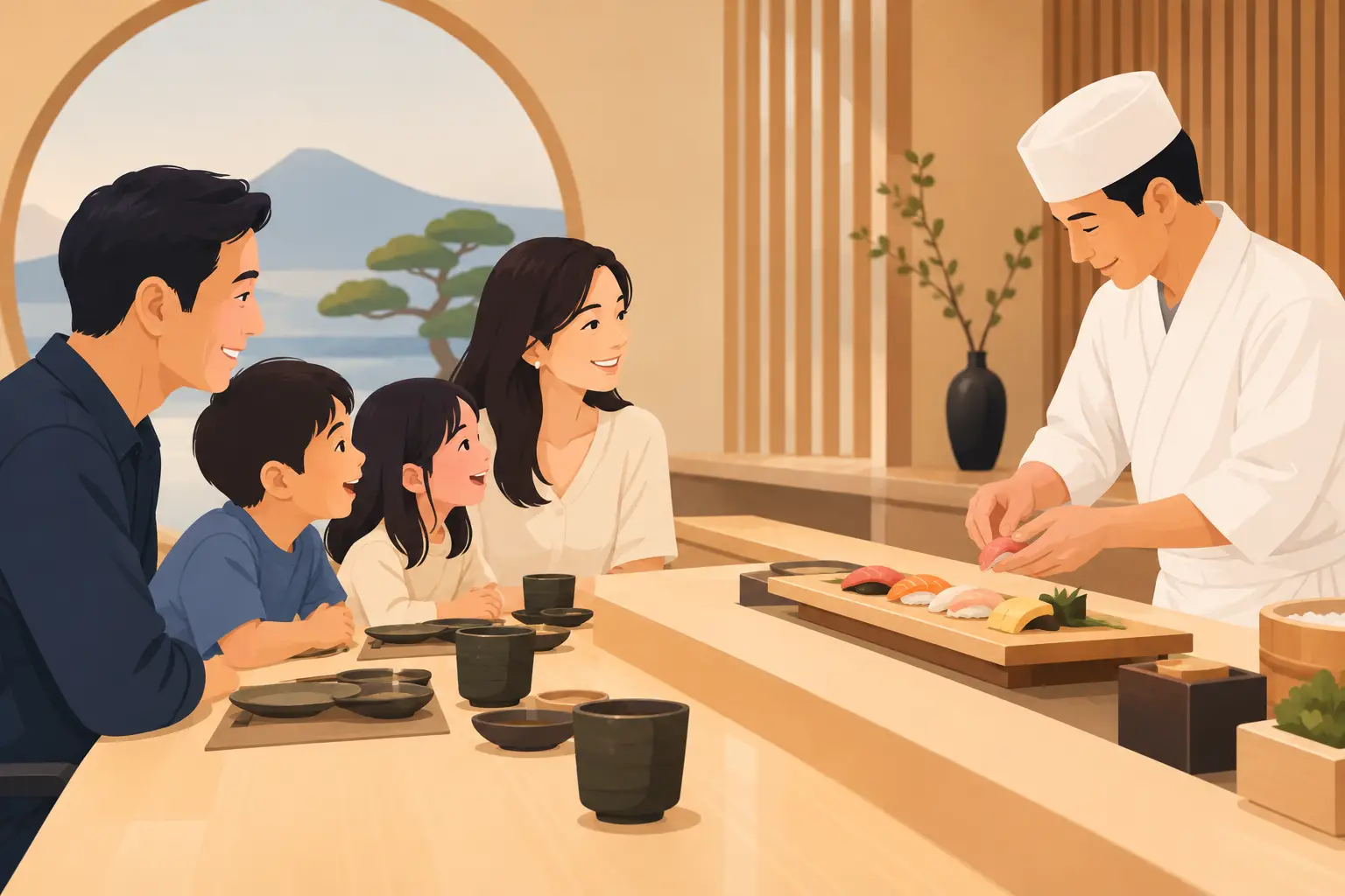 What Makes a Family Friendly Omakase Restaurant?